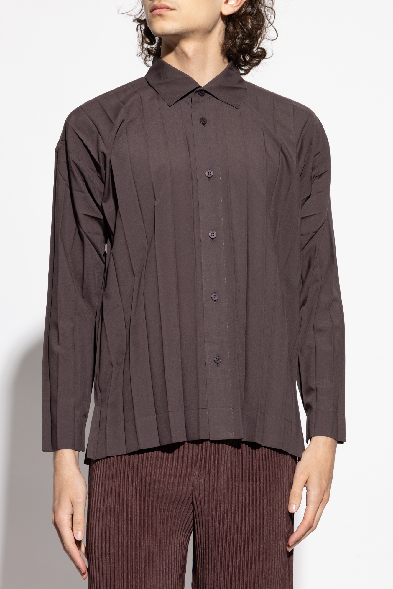 Homme Plissé Issey Miyake Pleated shirt | Men's | Vitkac